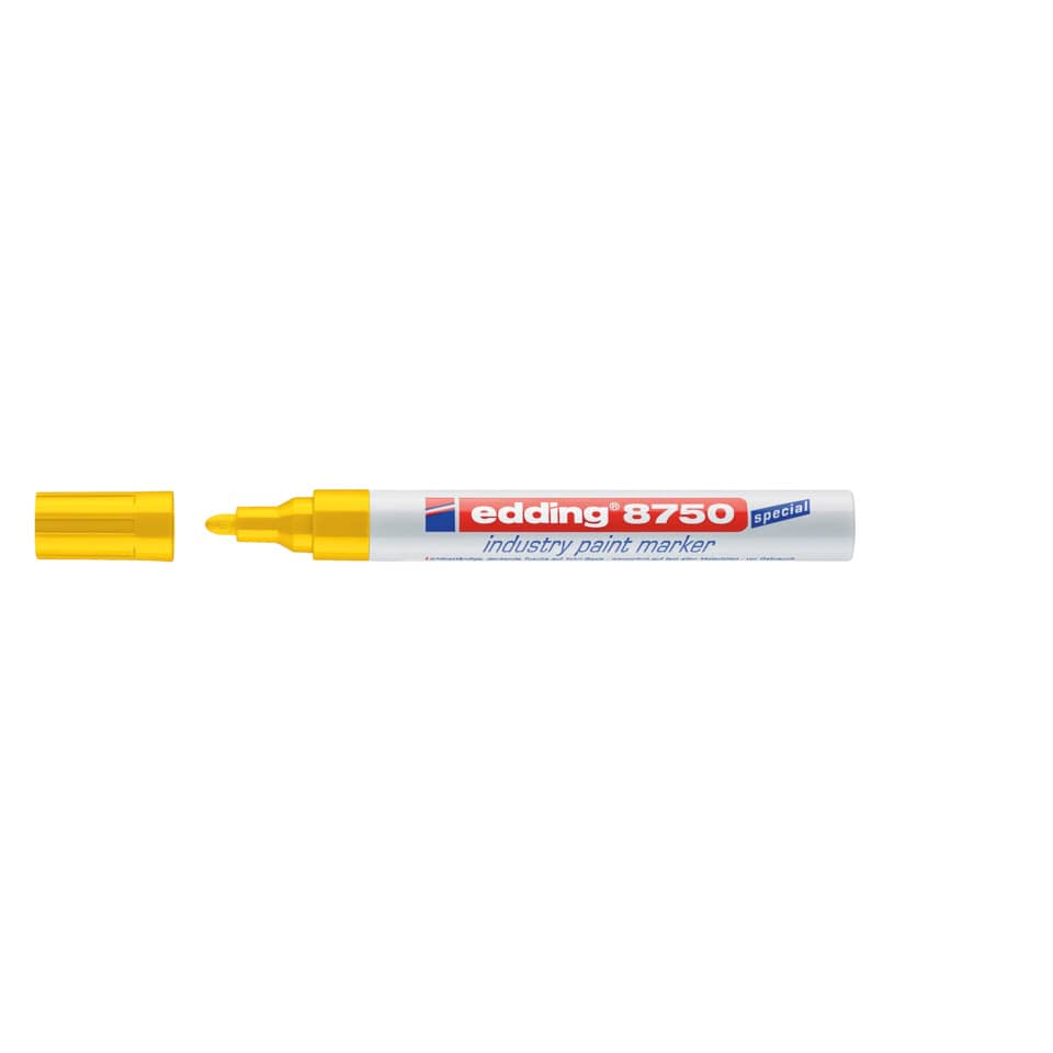 Industrielackmarker 8750, 2-4mm, gelb EDDING 4-8750005 EDDING 8750-005