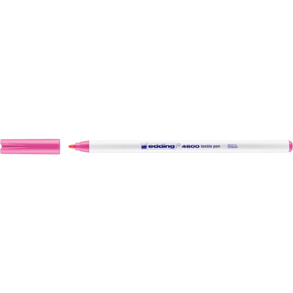 Textilstift 4600, rosa EDDING 4600-009 EDDING 4-4600009