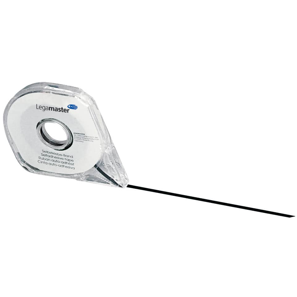 Einteilungsband, 3mmx8m, schwarz LEGAMASTER 7-433301