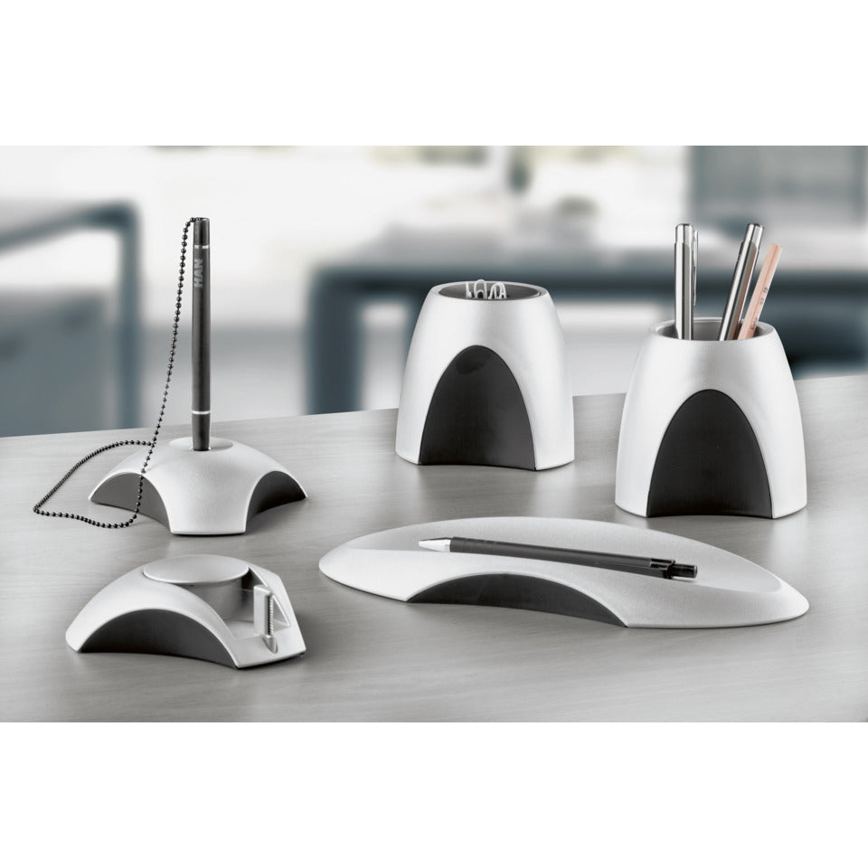 Büroklammernspender DELTA Silber Edition silber HAN 2752-77D HAN 2752-77 Delta