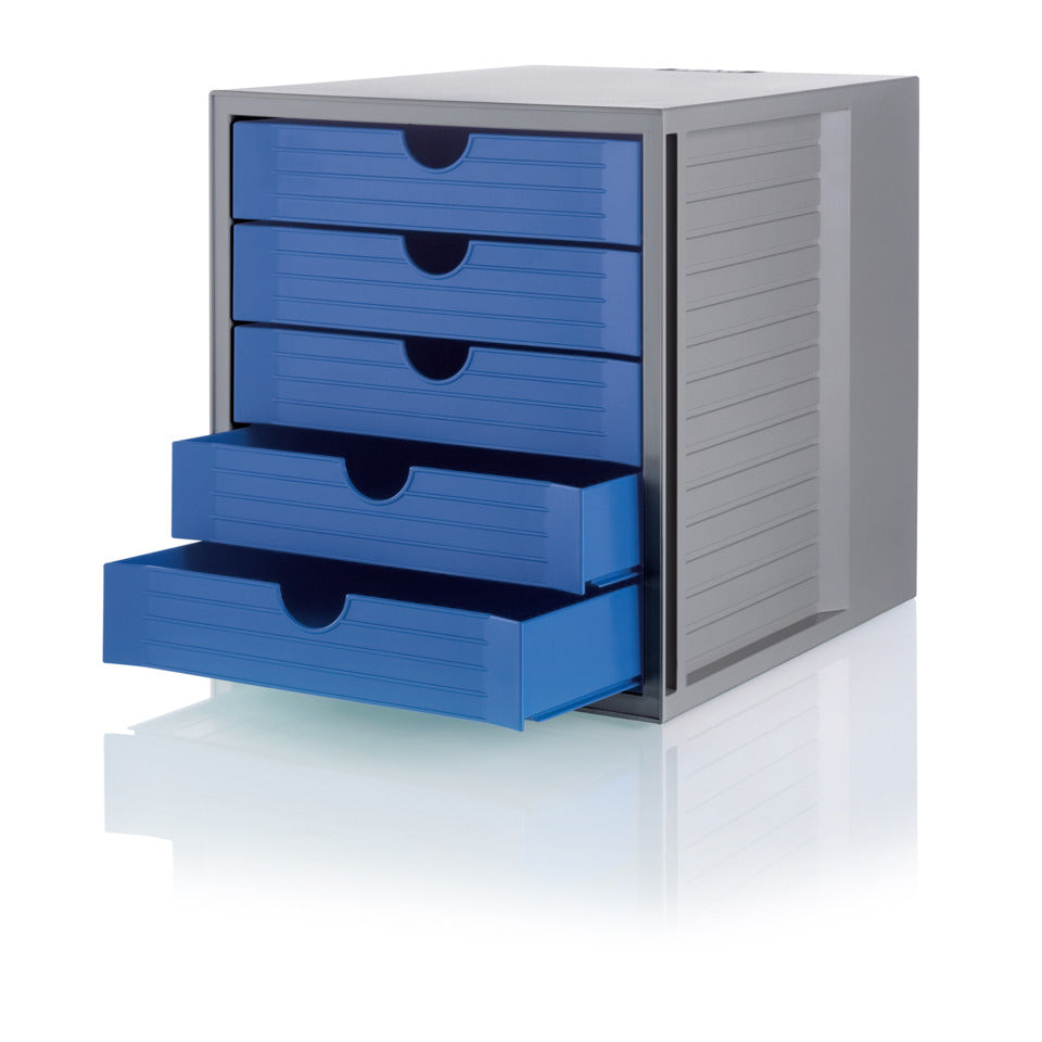 Schubladenbox Karma, grau/blau HAN 14508-16D HAN 14508-16 Karma