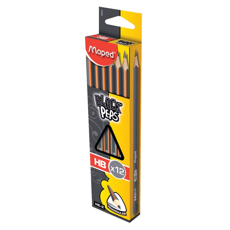 Bleistift Black Peps, HB MAPED M850021FC MAPED 850021FC