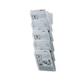 Prospekthalter Set, A4 hoch, 241 x 578 x 150 mm, glasklar, 5 Fach HELIT H6103102 HELIT H6103102 5Fächer