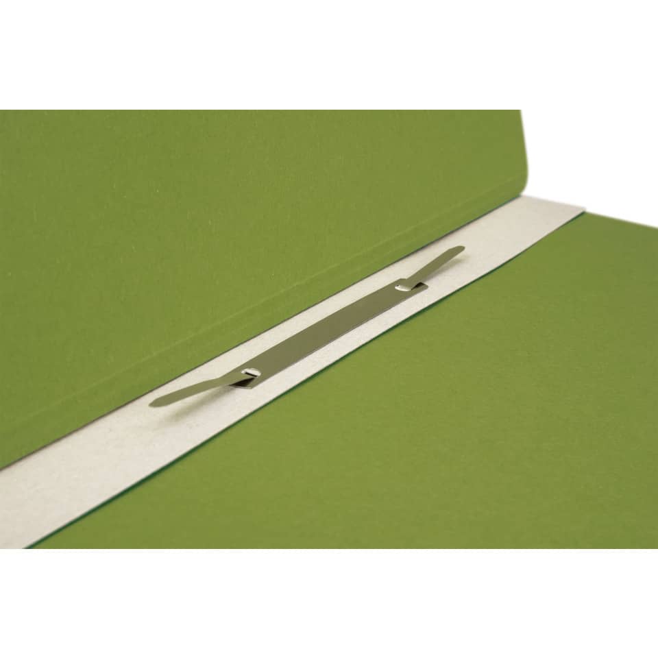 Ösenhefter, A4, 250 g/m², halber Deckel, kfm. Heftung, Manilakarton, grün FALKEN 80000490