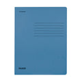 Einschlagmappe A4, 320g/m² Manila-RC-Karton, mit 3 Klappen blau FALKEN 80001316 FALKEN 80001316 320g/m²