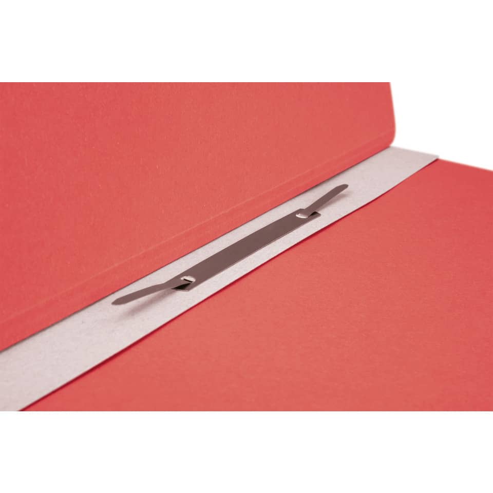 Ösenhefter, A4, 250 g/m², halber Deckel, kfm. Heftung, Manilakarton, rot FALKEN 80003817