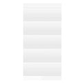 Beschriftungsschild 60x20mm, 100 Stück, weiß FALKEN 11288172 FALKEN 11288172 60x20mm
