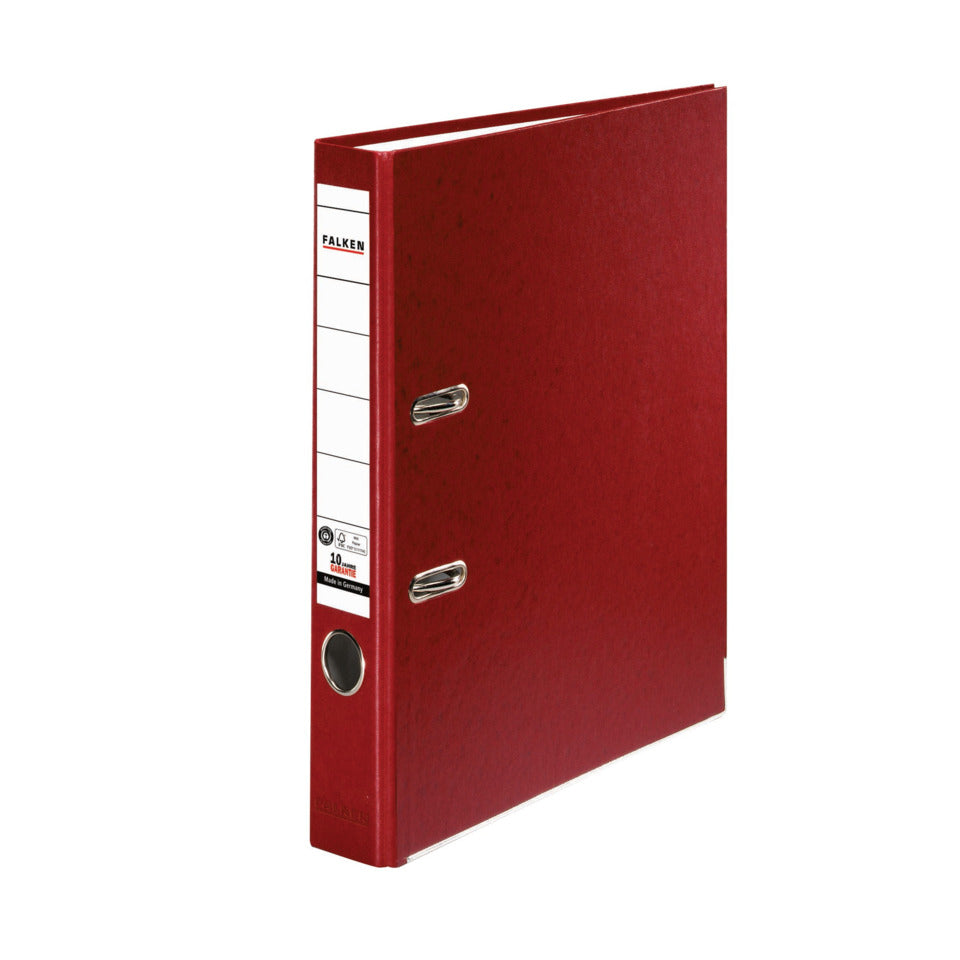 Ordner Recycolor, A4, 50mm, bordeaux FALKEN 11286382 FALKEN 11286382 Recycolor