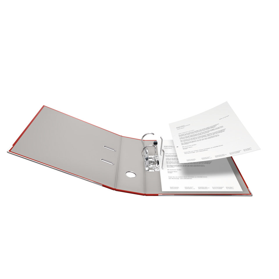 Ordner Recycolor, A4, 80mm, rot FALKEN 11285632 FALKEN 11285632 Recycolor