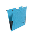 Hängetasche UniReg, 230g/m²-Kraftkarton, mit Leinenfröschen, blau FALKEN 80002561 FALKEN 80002561 m. Leinenfröschen