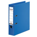 Ordner Chromocolor, DIN A4, PP, 80 mm, breit, auswechselbares Rückenschild, blau FALKEN 11285467 FALKEN 11285467 Chromcolor