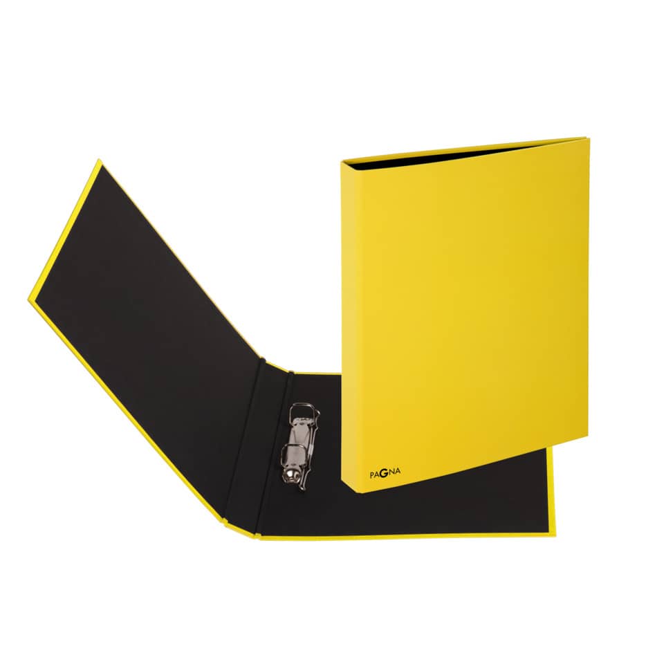 Ringbuch Basic Colours, A4, 2-Ring, gelb PAGNA 20607-04 PAGNA 20607-04 2Ring