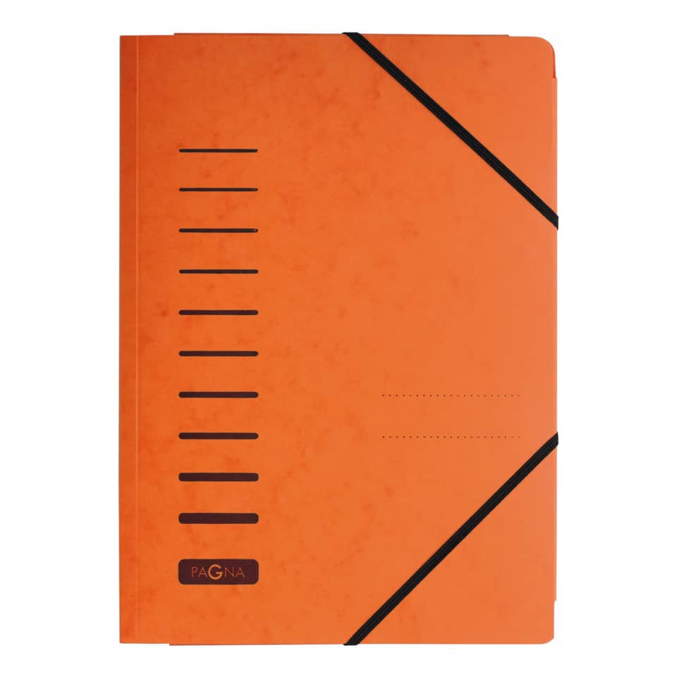 Gummizugmappe, A4, Karton, orange PAGNA 24007-12 PAGNA 24007-12 Karton