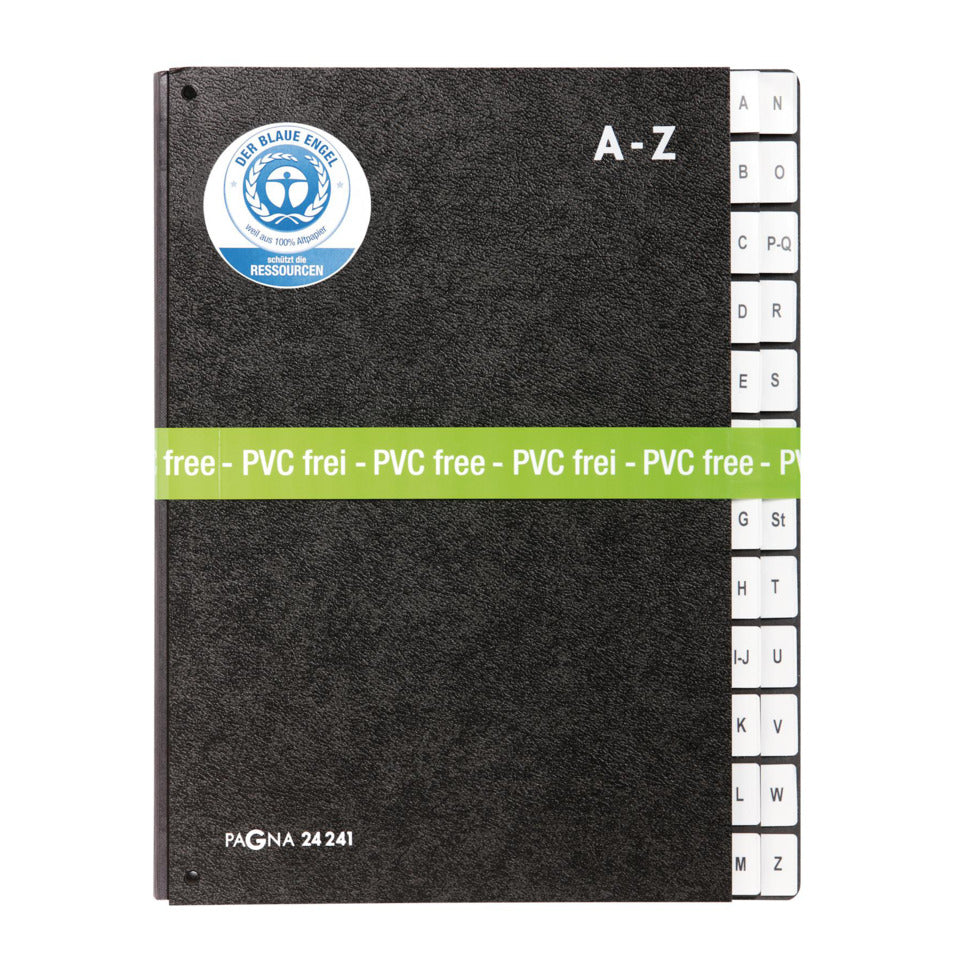 Pultordner Classic 24 Fächer A-Z schwarz PAGNA 24241-04
