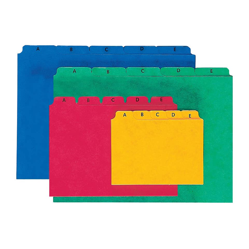 Leitregister A-Z, A5, 25-teilig, Pressspan, blau PAGNA 25251-02