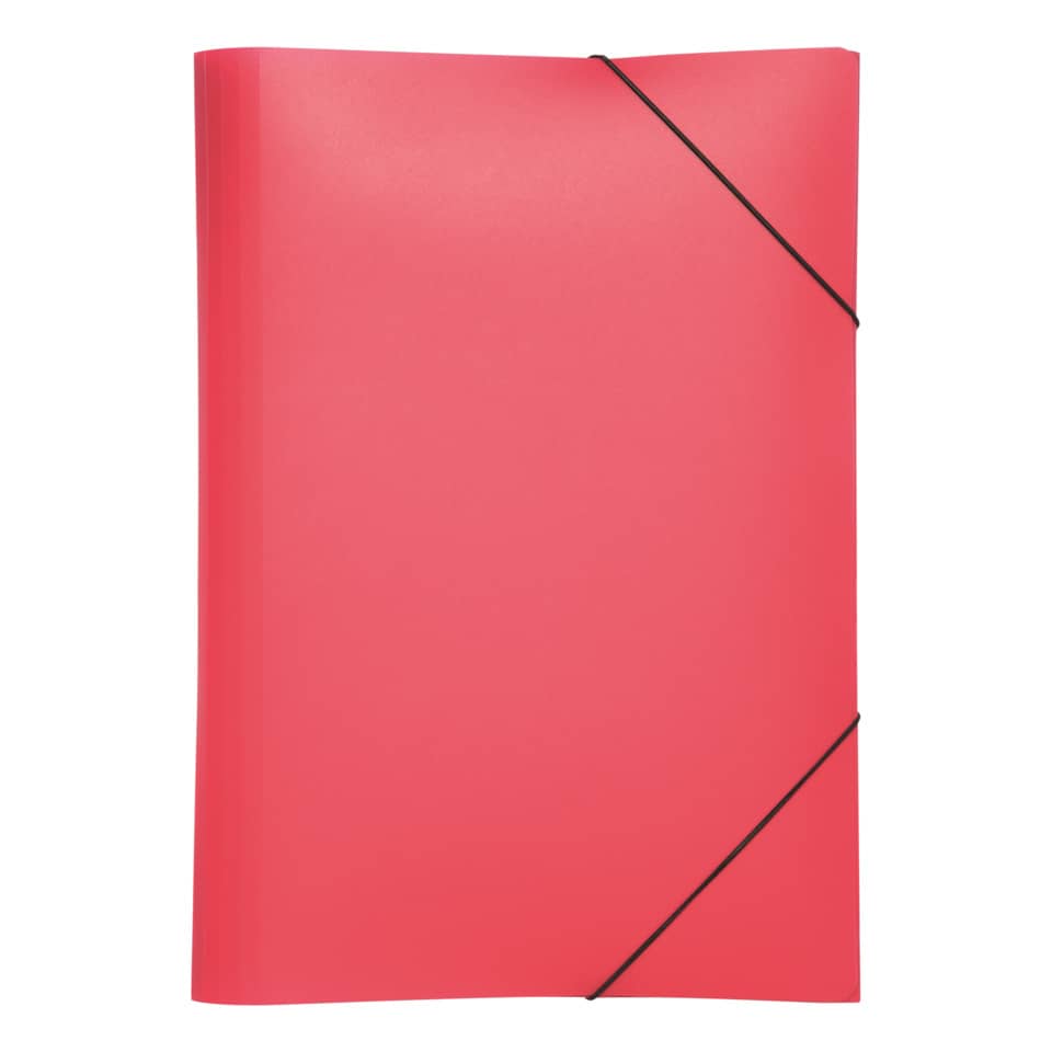 Gummizugmappe Lucy Colours, A4, Kunststoff, rot PAGNA 21613-03 PAGNA 21613-03 Lucy Colours