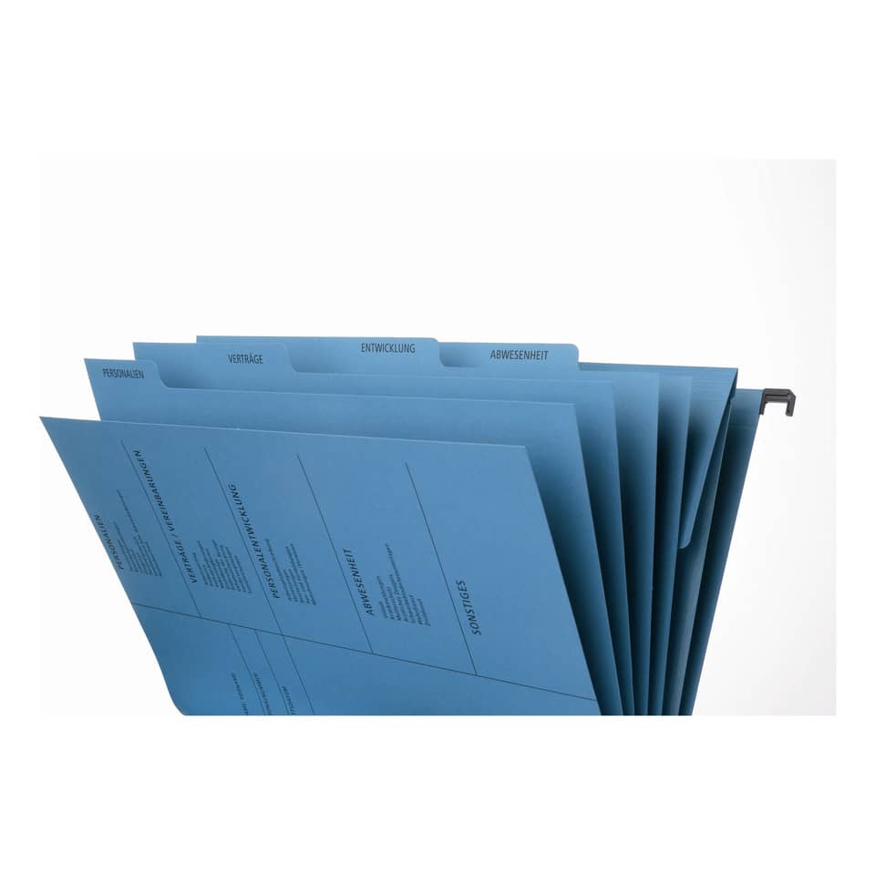 Personalakte, 5-teilig, blau PAGNA 44105-02