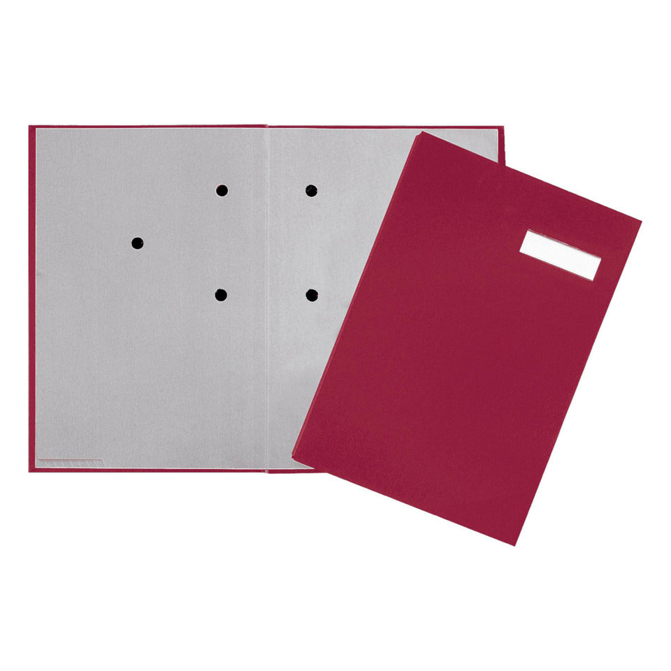 Unterschriftsmappe, 20 Fächer, rot Q-CONNECT KF31011 Q-CONNECT KF31011 4405101