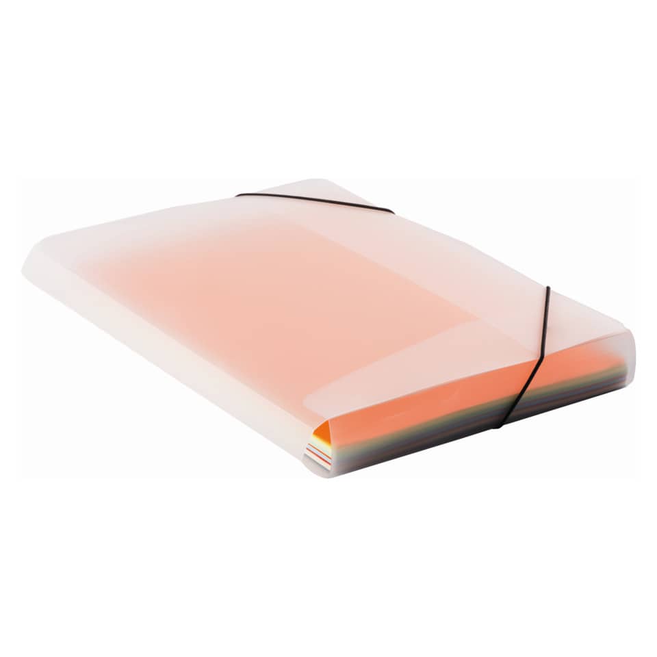 Gummizugmappe Lucy Colours, A4, Kunststoff, orange PAGNA 21613-09 PAGNA 21613-09 Lucy Colours