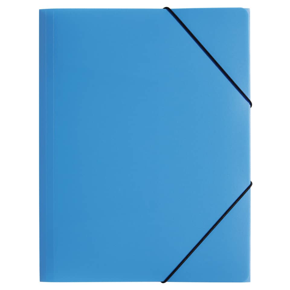 Gummizugmappe A4 PP 3 Einschlagklappen hellblau PAGNA 21613-13 PAGNA 21613-13 Lucy Colours