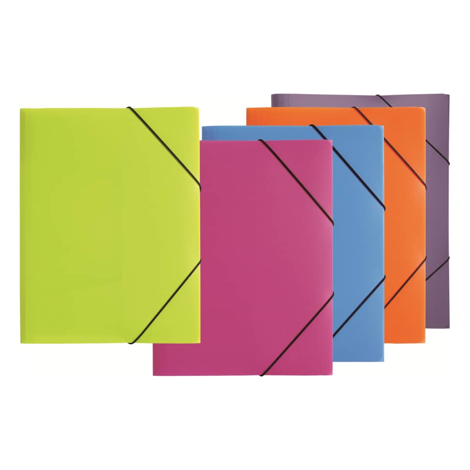 Gummizugmappe Lucy Colours, A4, Kunststoff, orange PAGNA 21613-09 PAGNA 21613-09 Lucy Colours