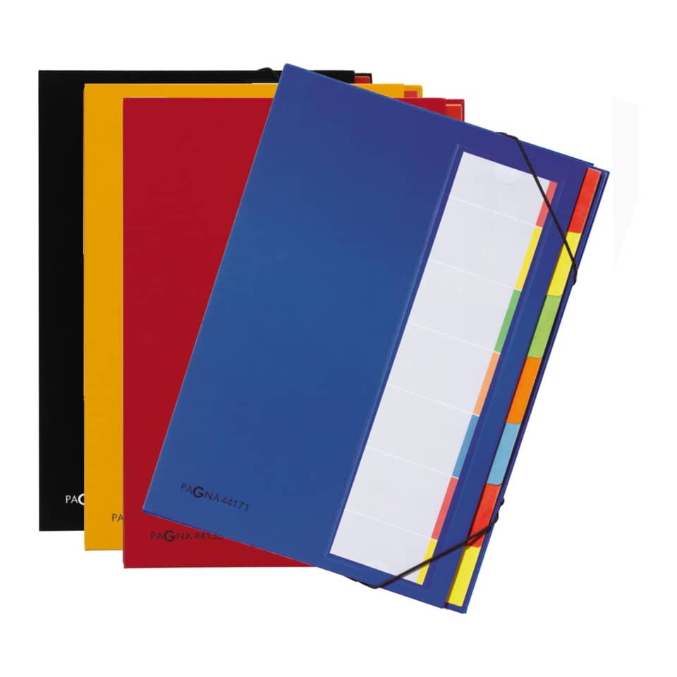 Ordnungsmappe, A4, 7-teilig, blau PAGNA 44171-02
