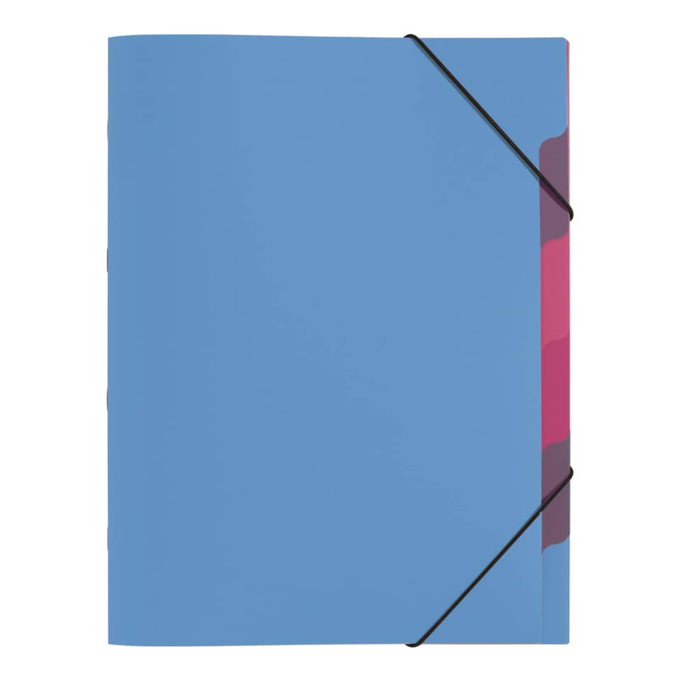 Ordnungsmappe Funky School, 6-teilig, PP, hellblau PAGNA 41803-13 PAGNA 41803-13 PP Funky School