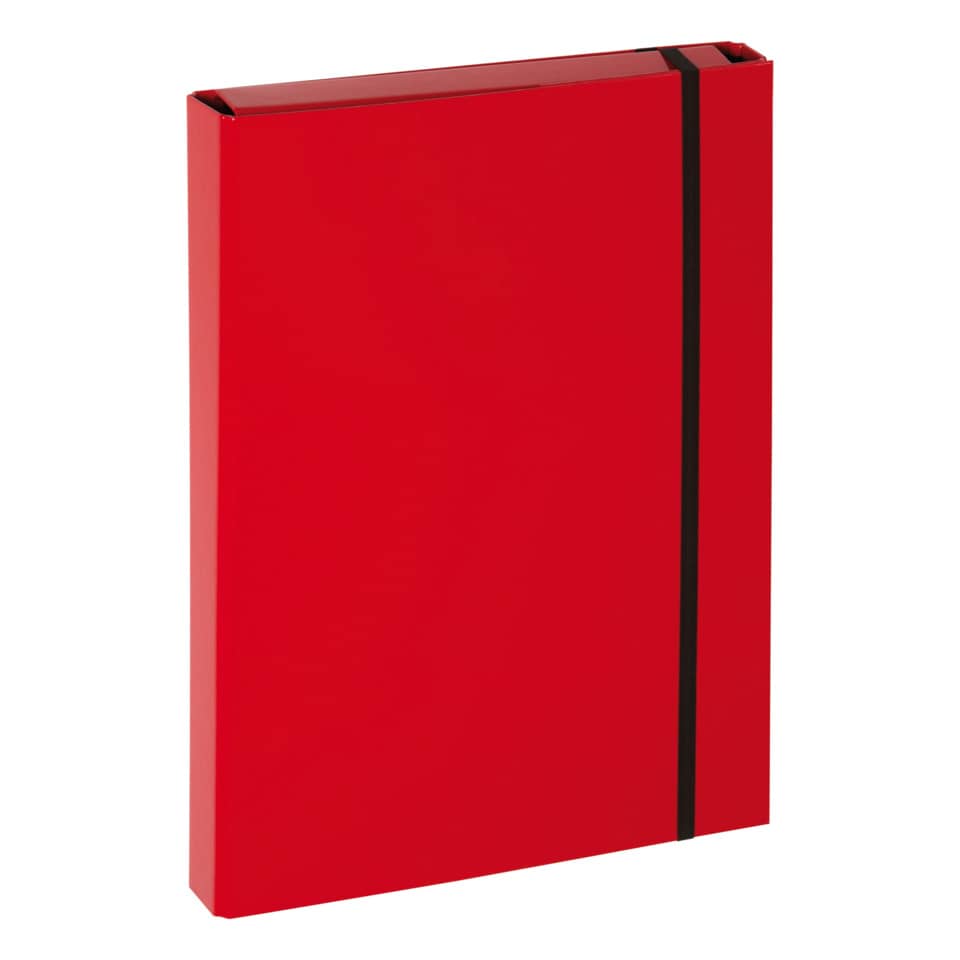 Heftbox A4 Basic Gummizugverschluss rot PAGNA 21309-03 BASIC COLOURS 21309-03