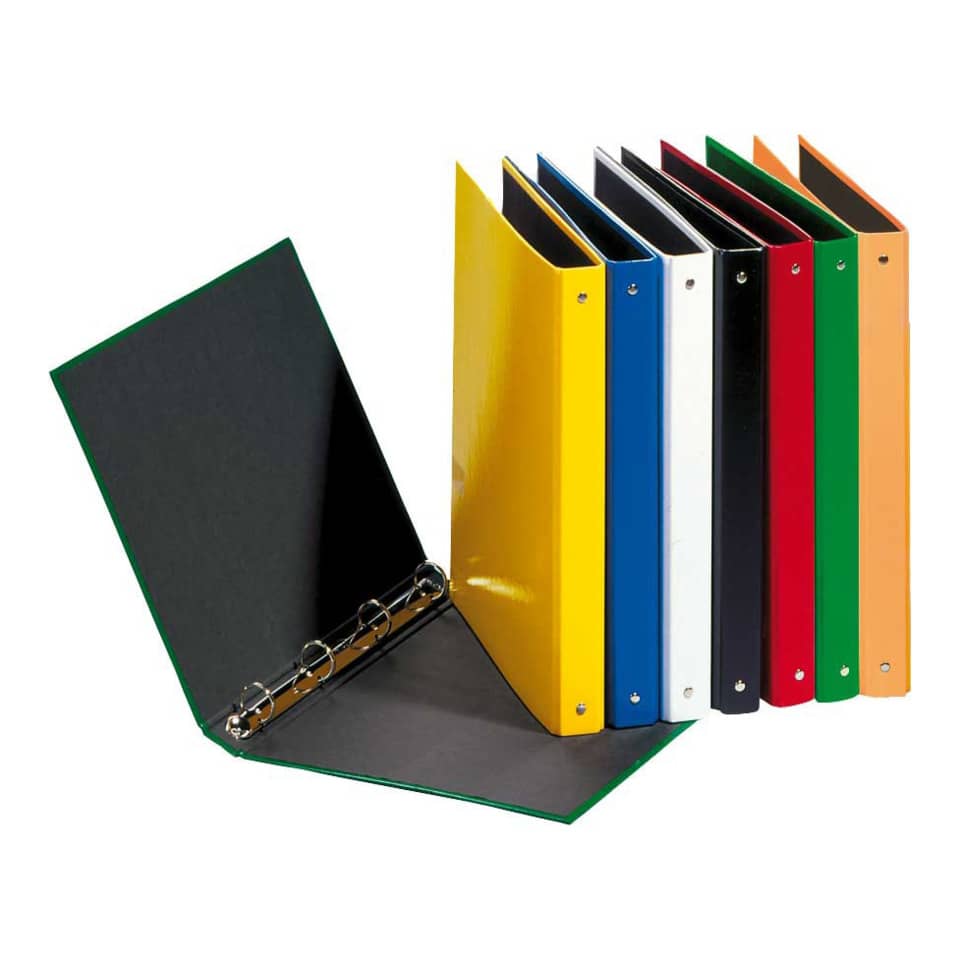 Ringbuch, A5, 4-Ring, 25mm, gelb PAGNA 20405-04
