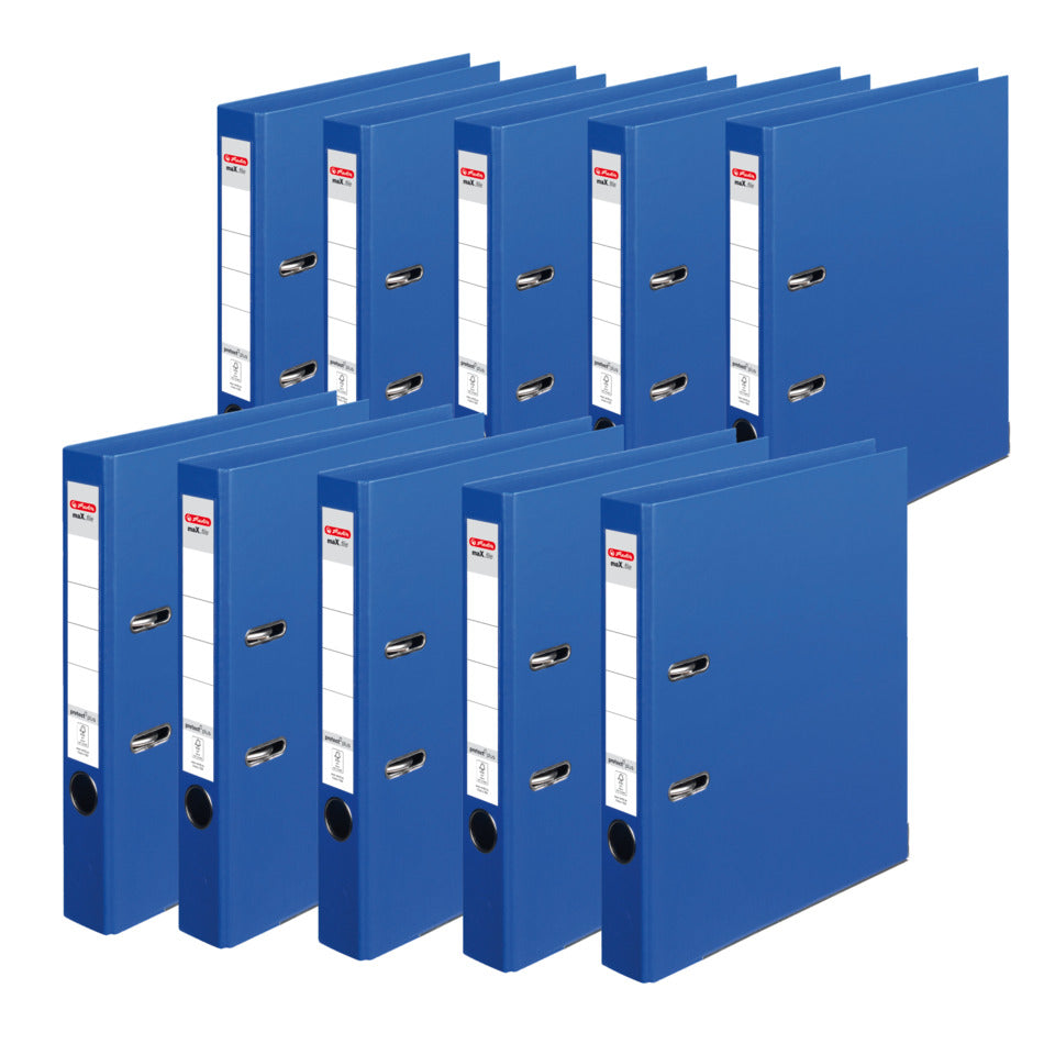 Ordner maX.file protect plus, A4, 50mm, blau HERLITZ 300002693 HERLITZ 300002693 10834752
