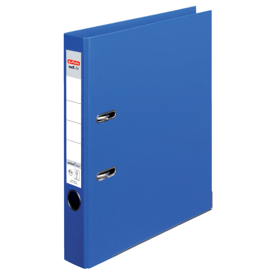 Ordner maX.file protect plus, A4, 50mm, blau HERLITZ 300002693 HERLITZ 300002693 10834752
