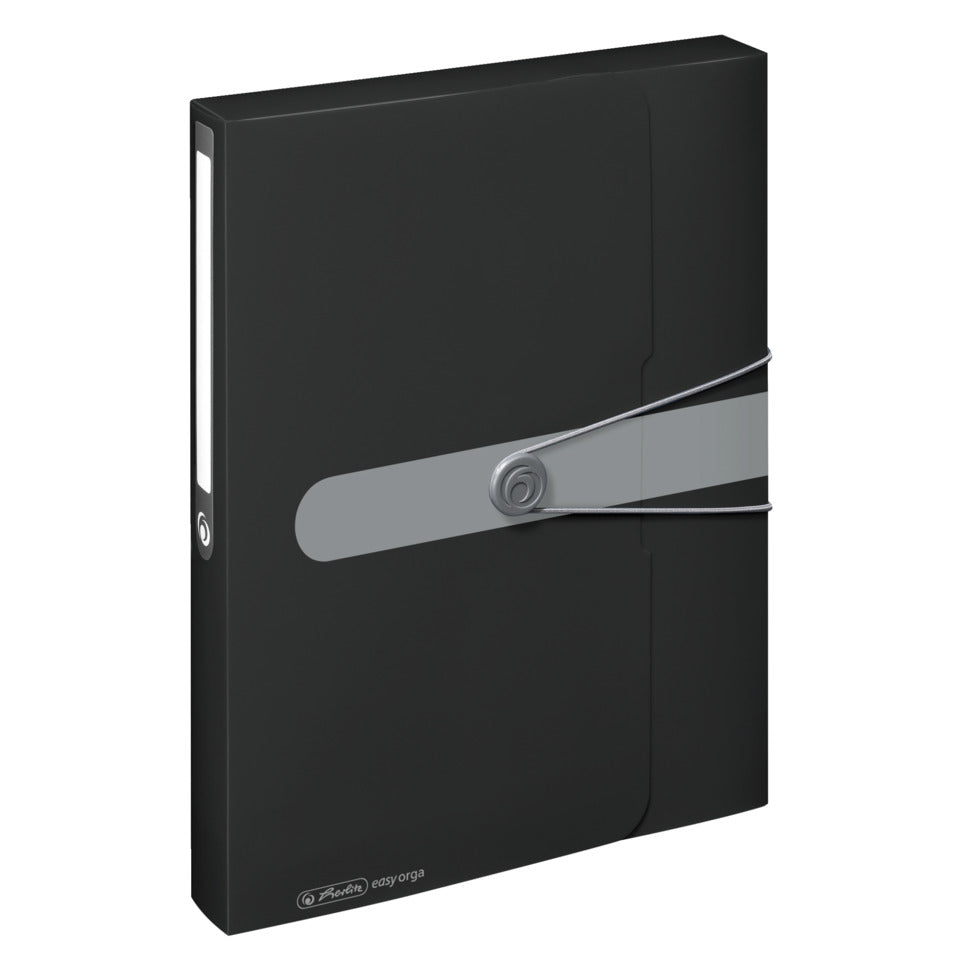 Heftbox, A4, 40mm, opak schwarz HERLITZ 300000688 HERLITZ 300000688 11206117 A4