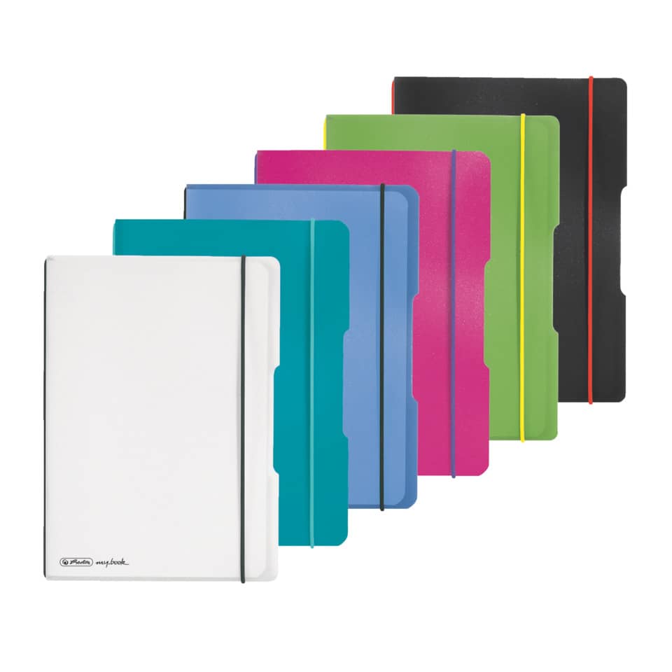 Notizheft my.book flex, A5, 40 Blatt, kariert, blau HERLITZ 300003359 HERLITZ 300003359 11361532 my.book Fl