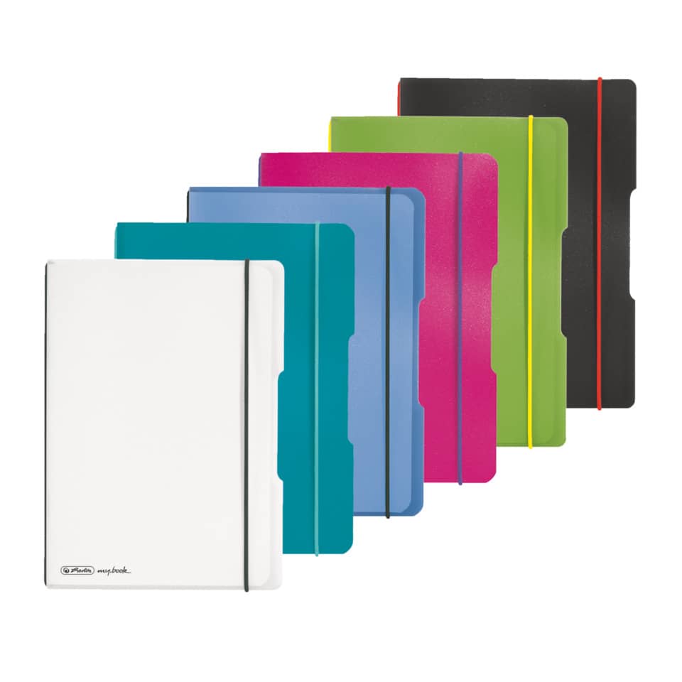 Notizheft my.book flex, A5, 40 Blatt, kariert, transparent HERLITZ 300003357 HERLITZ 300003357 11361516 my.book Fl