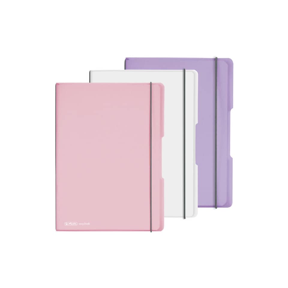 Notizheft my.book flex, A5, 40 Blatt, kariert, transparent HERLITZ 300003357 HERLITZ 300003357 11361516 my.book Fl