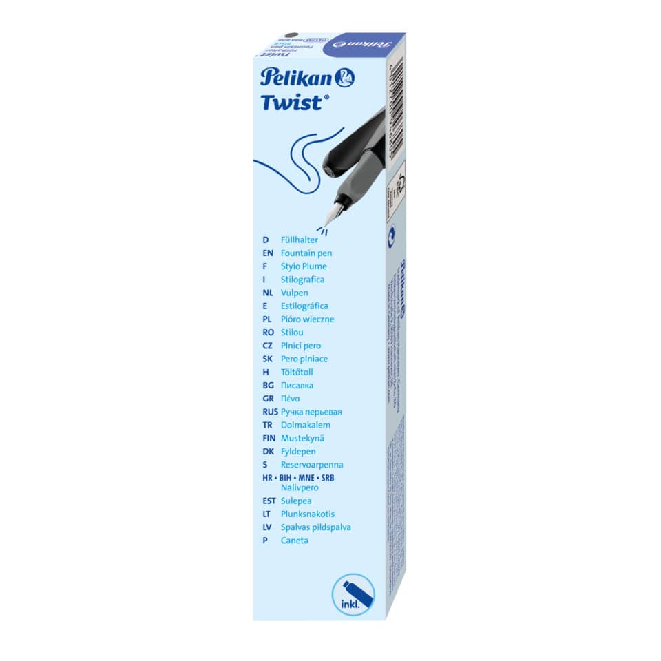 Füllhalter Twist® P457 M, schwarz PELIKAN 100435901 PELIKAN 100435901 946806 P457