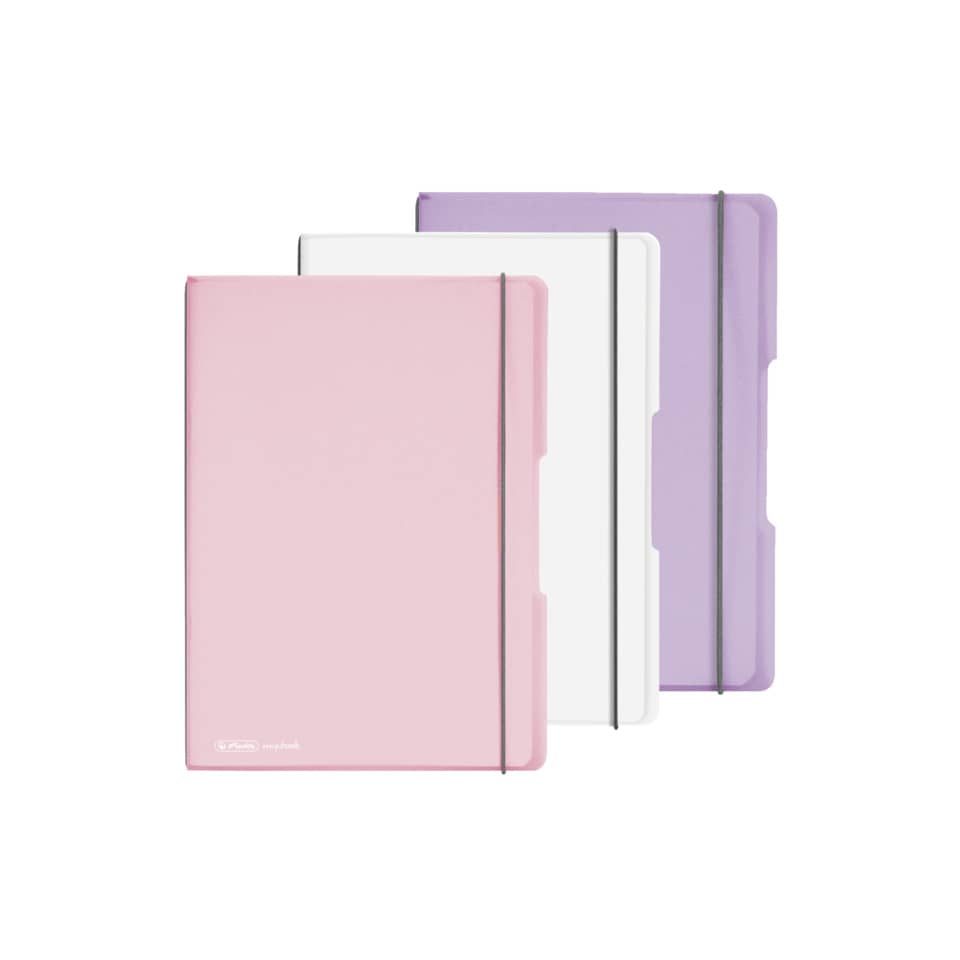 Notizheft my.book flex, A5, 40 Blatt, kariert, rose HERLITZ 300003579 HERLITZ 300003579 11408622 my.book Fl