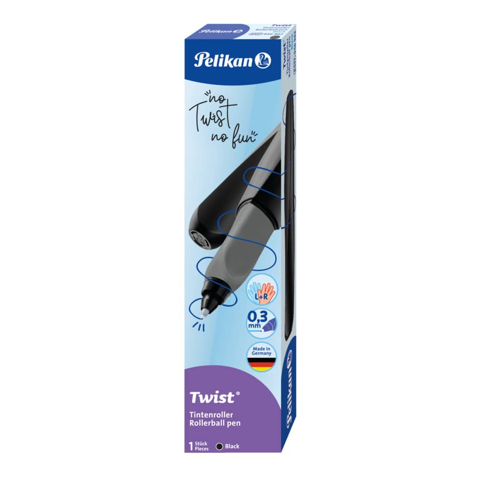 Tintenroller Twist, M, schwarz PELIKAN 100401698 PELIKAN 100401698 946962 R457