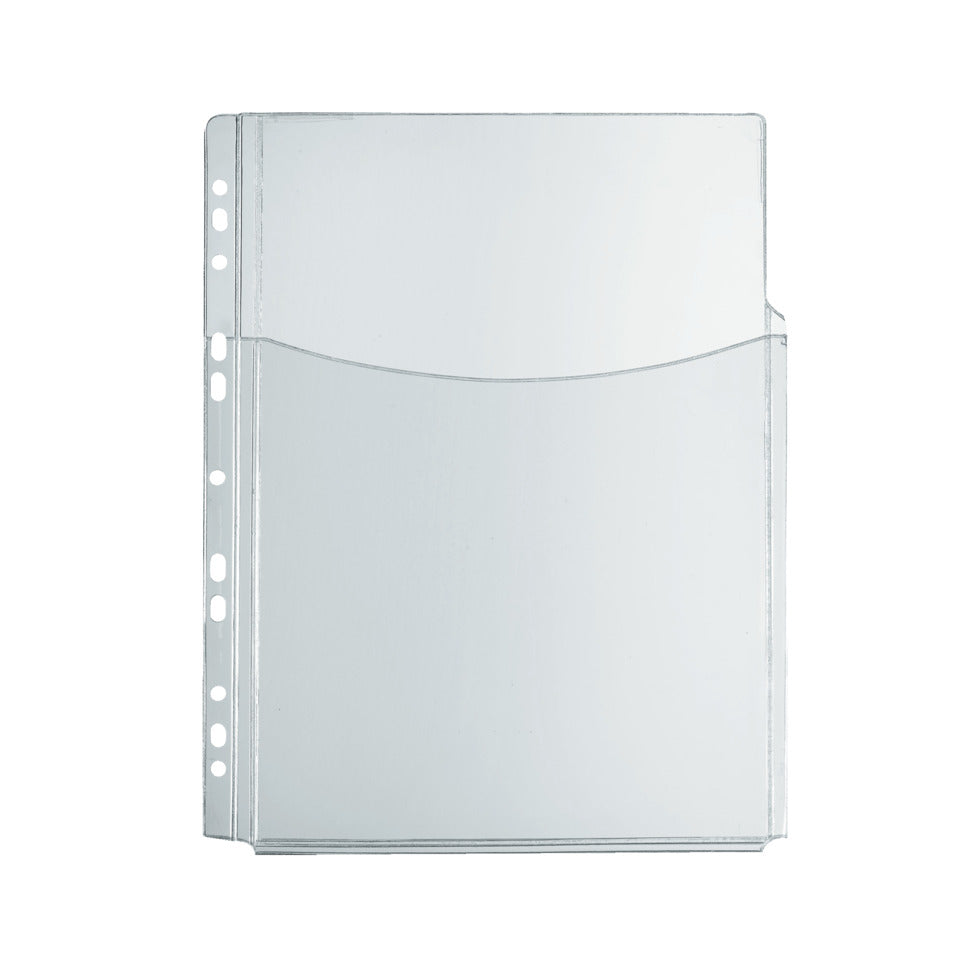 Prospekthülle, A4, 0,3 mm, oben offen, 100 Blatt, transparent HERLITZ 300002690 HERLITZ 300002690 10834596