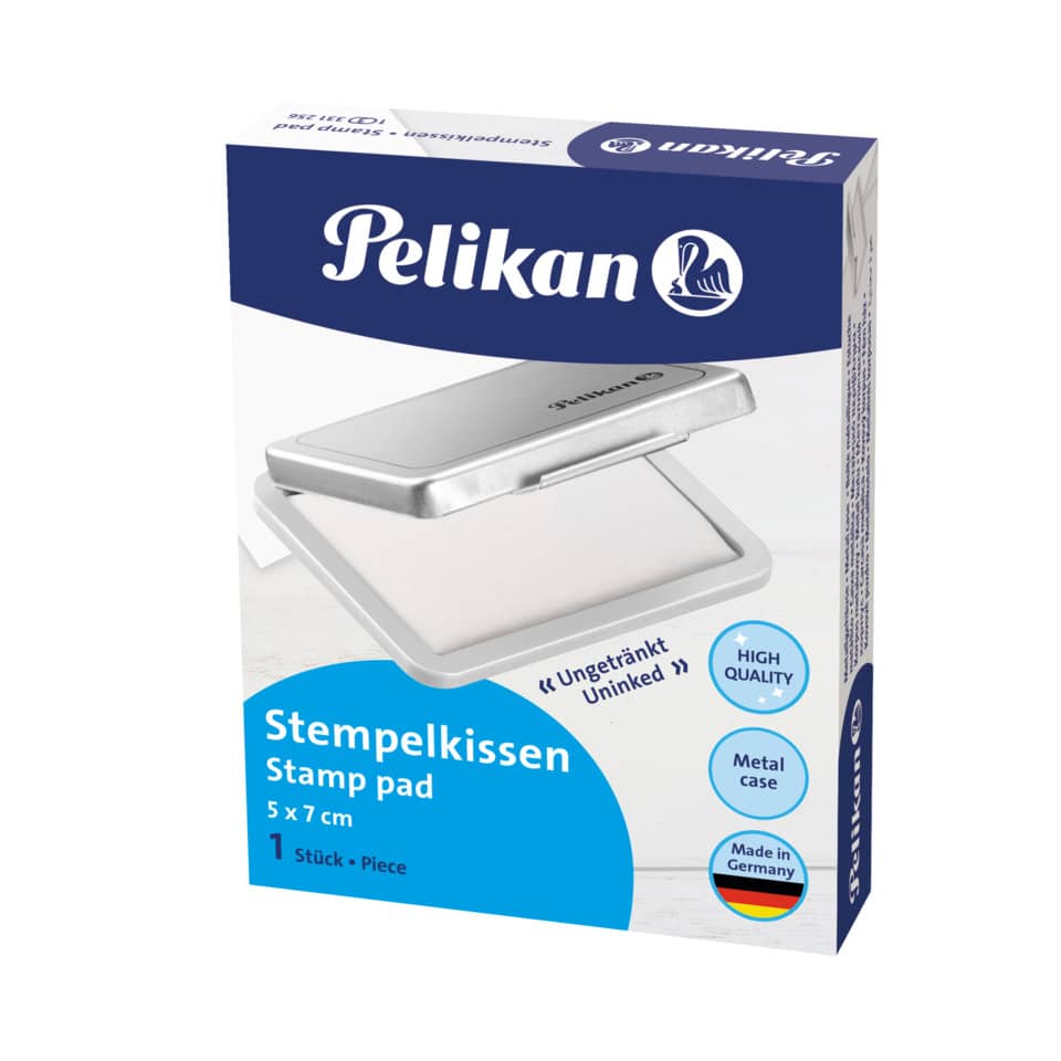 Stempelkissen Gr.3 ungetränkt, 5 x 7cm, metallic PELIKAN 300004136 PELIKAN 300004136 331256 5x7 Metall