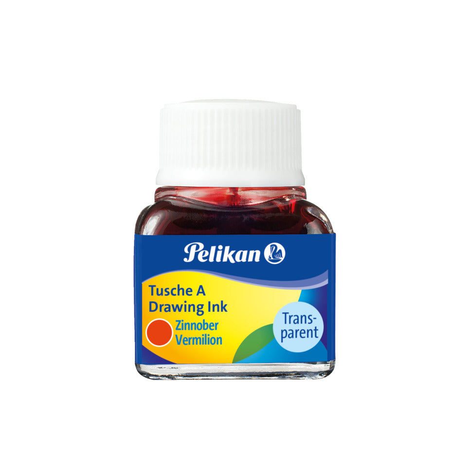Tusche A 523, 10ml, zinnoberrot PELIKAN 100436070 PELIKAN 100436070 201525 523-3