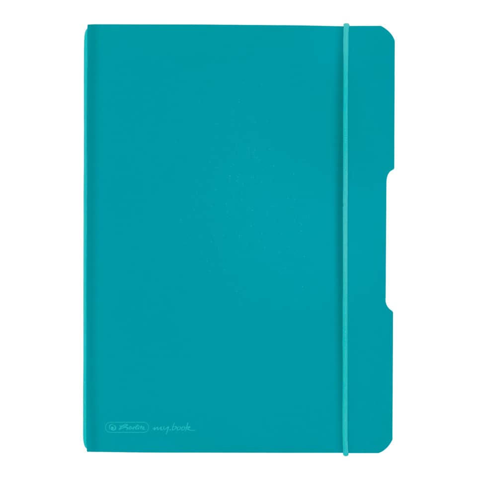 Notizheft my.book flex, A5, 40 Blatt, kariert, türkis HERLITZ 300004990 HERLITZ 300004990 50015993 my.book Fl