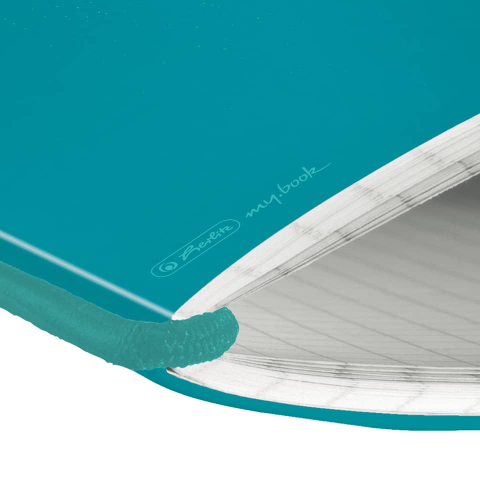 Notizheft my.book flex, A5, 40 Blatt, kariert, türkis HERLITZ 300004990 HERLITZ 300004990 50015993 my.book Fl