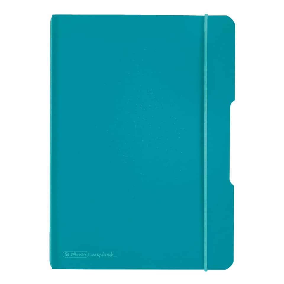 Notizheft my.book flex, A5, 40 Blatt, kariert, türkis HERLITZ 300004990 HERLITZ 300004990 50015993 my.book Fl