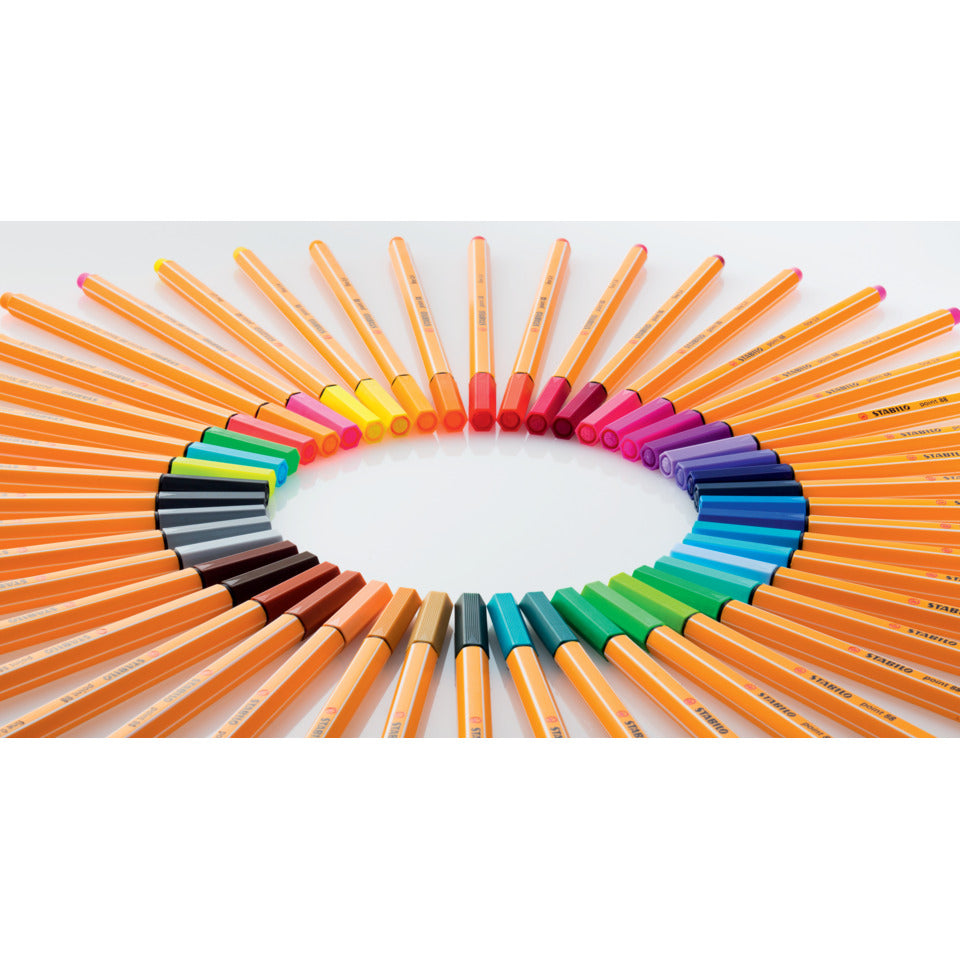 Fineliner point 88®, 0,4 mm, nachtblau STABILO 88/22