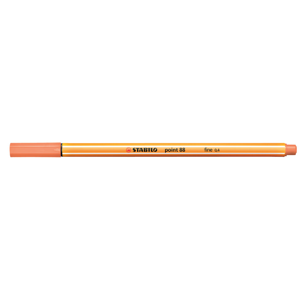 Fineliner point 88®, 0,4 mm, apricot STABILO 88/26