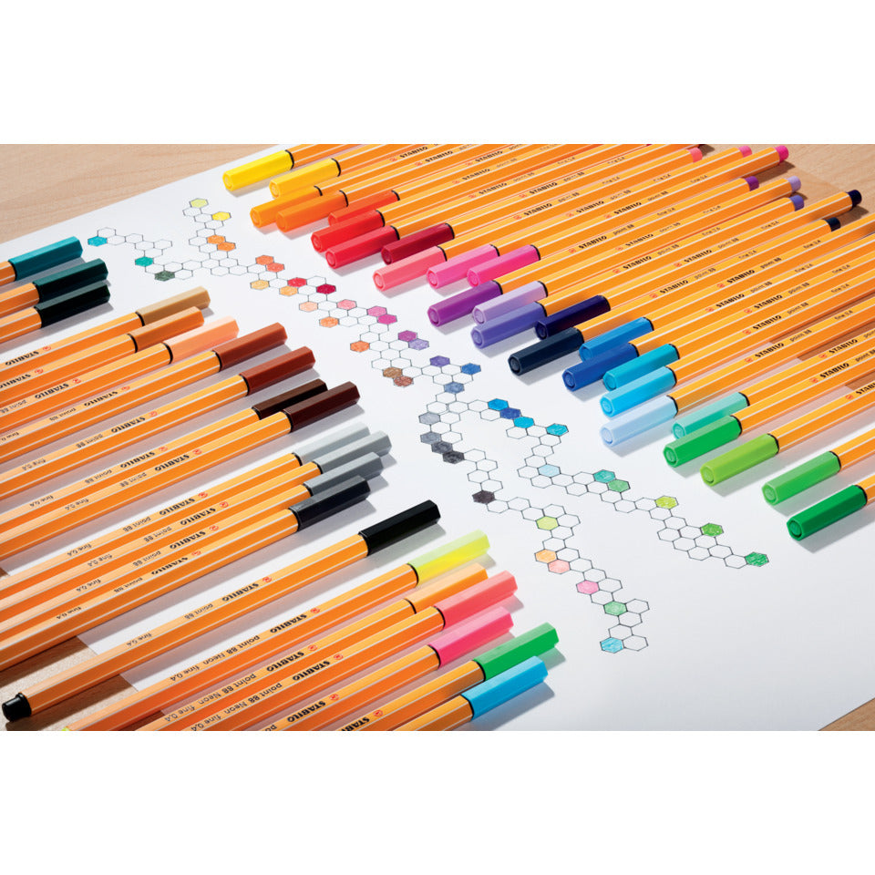 Fineliner point 88®, 0,4 mm, nachtblau STABILO 88/22