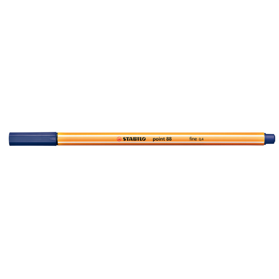 Fineliner point 88®, 0,4 mm, nachtblau STABILO 88/22