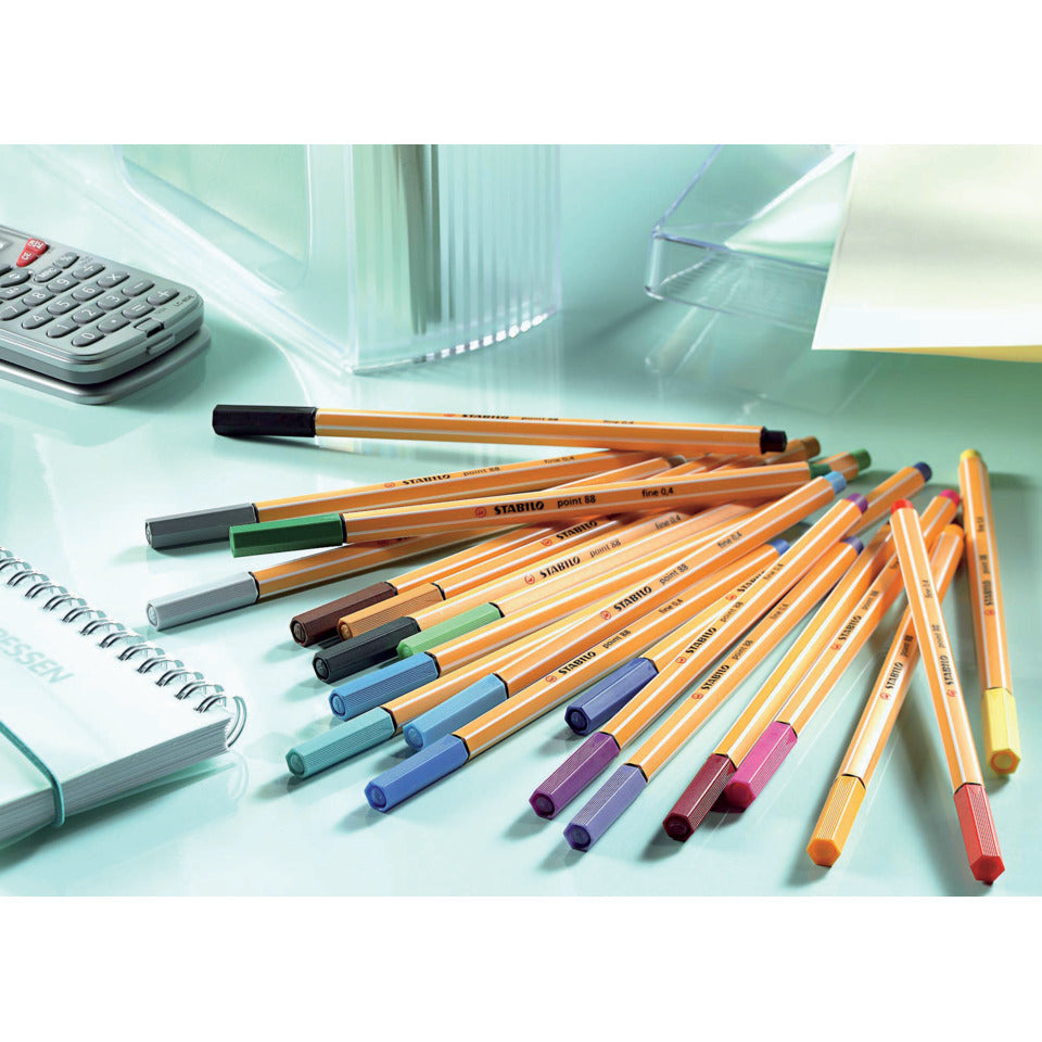 Fineliner point 88®, 0,4 mm, nachtblau STABILO 88/22