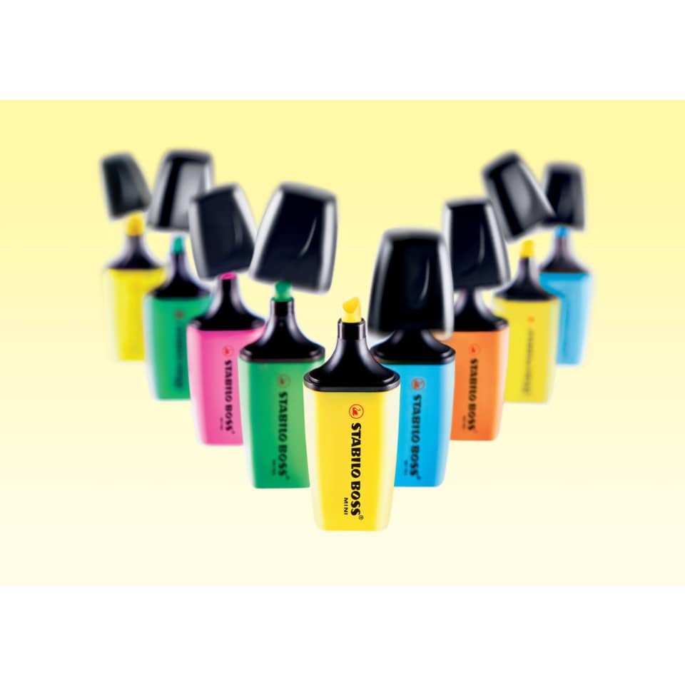 Textmarker BOSS® MINI, 2-5mm, grün STABILO 07/33